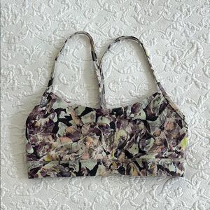 Lululemon Floral Print Women's Sports Bra